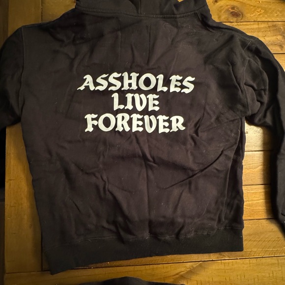 assholes live forever hoodie - Picture 2 of 3